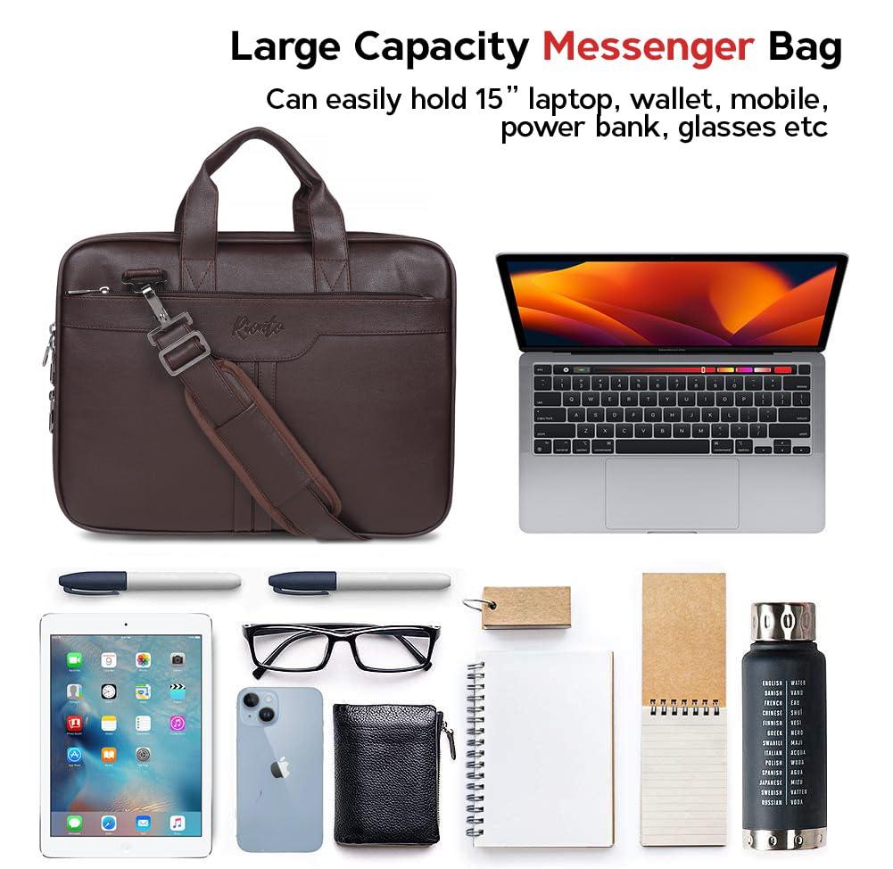 Professional unisex laptop bag with padded laptop compartment