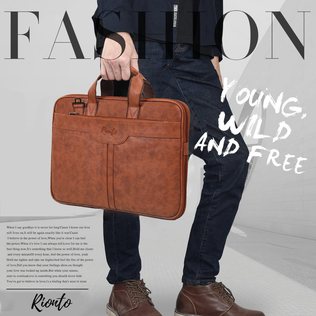 Prime Messenger Laptop Bag – Light Tan Leather Office Bag